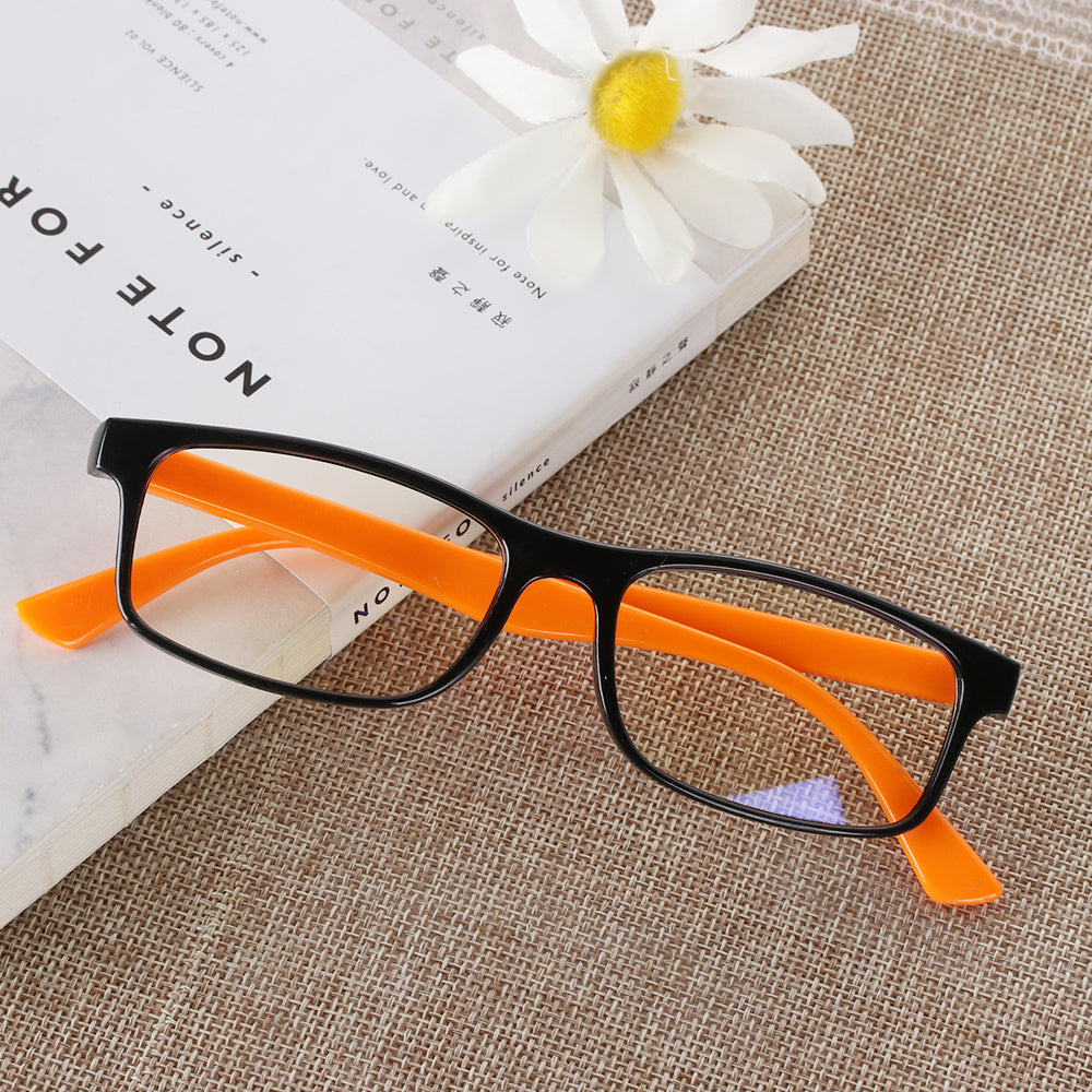 Unisex Computer Glasses Full Frame PC Glasses Radiation Protection Eyewear Clear Lens For Screen Viewing Focus