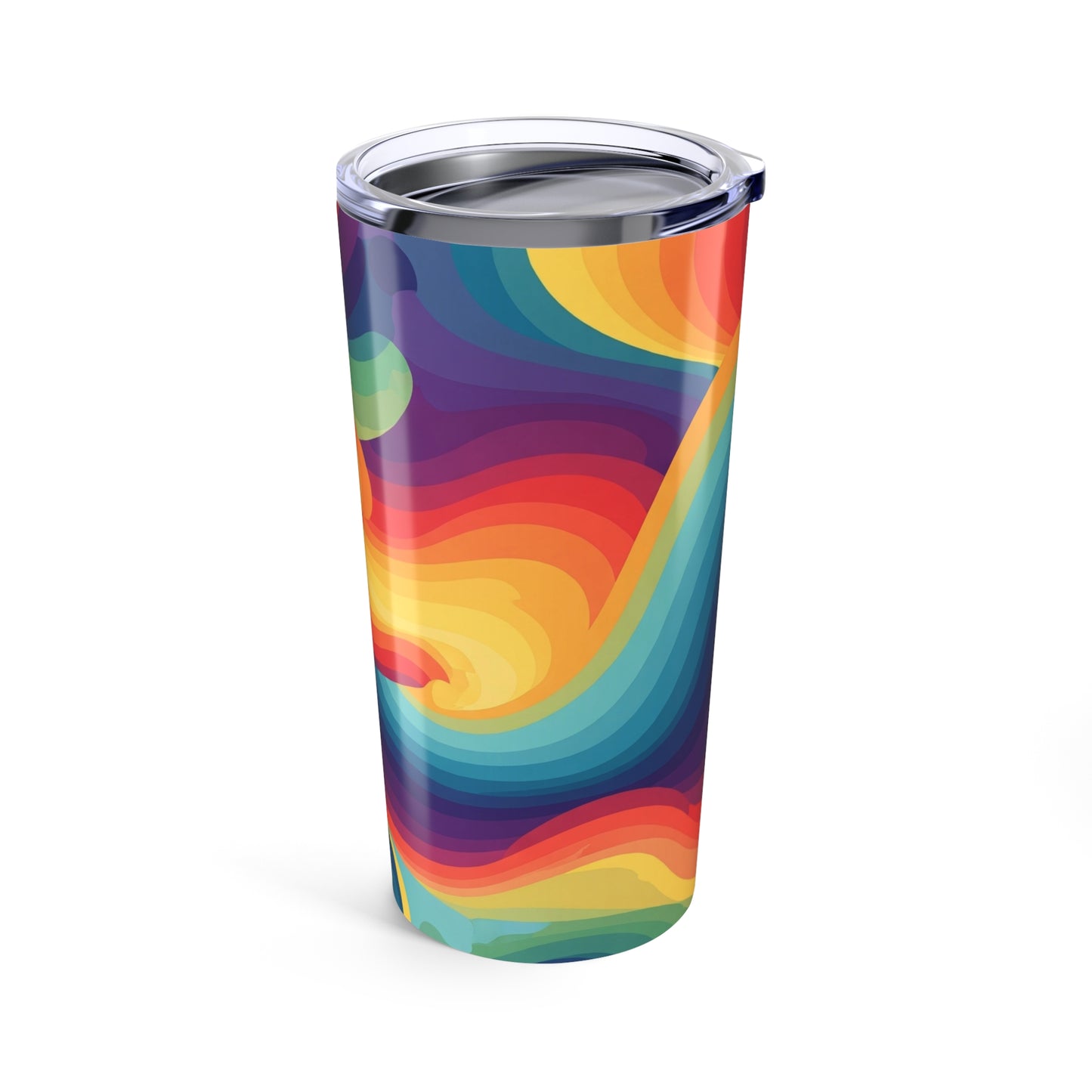 20oz Printed Stainless Steel Travel Mug With Double Wall Vacuum Insulation Leak Proof Lid For Hot And Cold