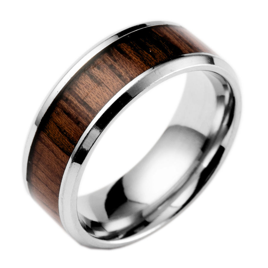 Stainless Steel Ring With Encrusted Design For Men And Women Water Resistant Daily Wear Everyday Comfort Style