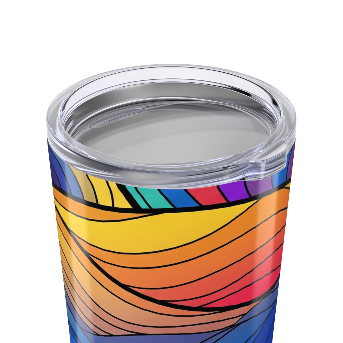 20oz Stainless Steel Tumbler With Double Wall Vacuum Insulation Leak Proof Durable Travel Mug Stylish Printed