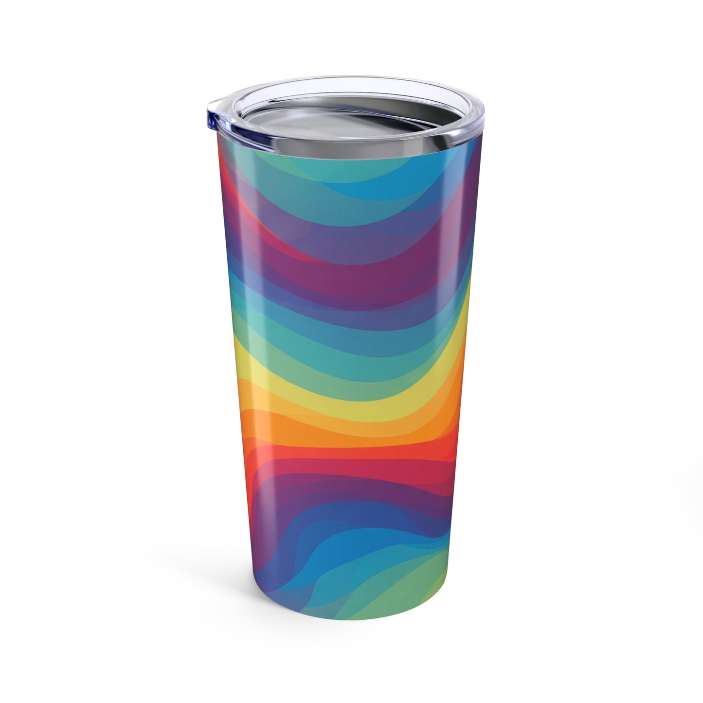 20oz Stainless Steel Printed Tumbler With Double Wall Vacuum Insulation Leak Proof Travel Mug With Lid BPA Free