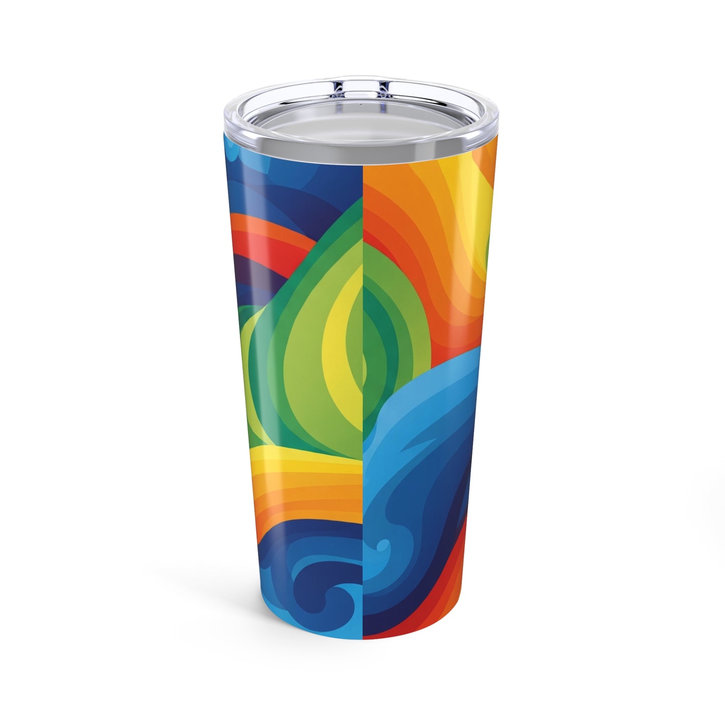 20oz Stainless Steel Tumbler With Double Wall Vacuum Insulation Spill Resistant Durable For Hot Or Cold Beverages