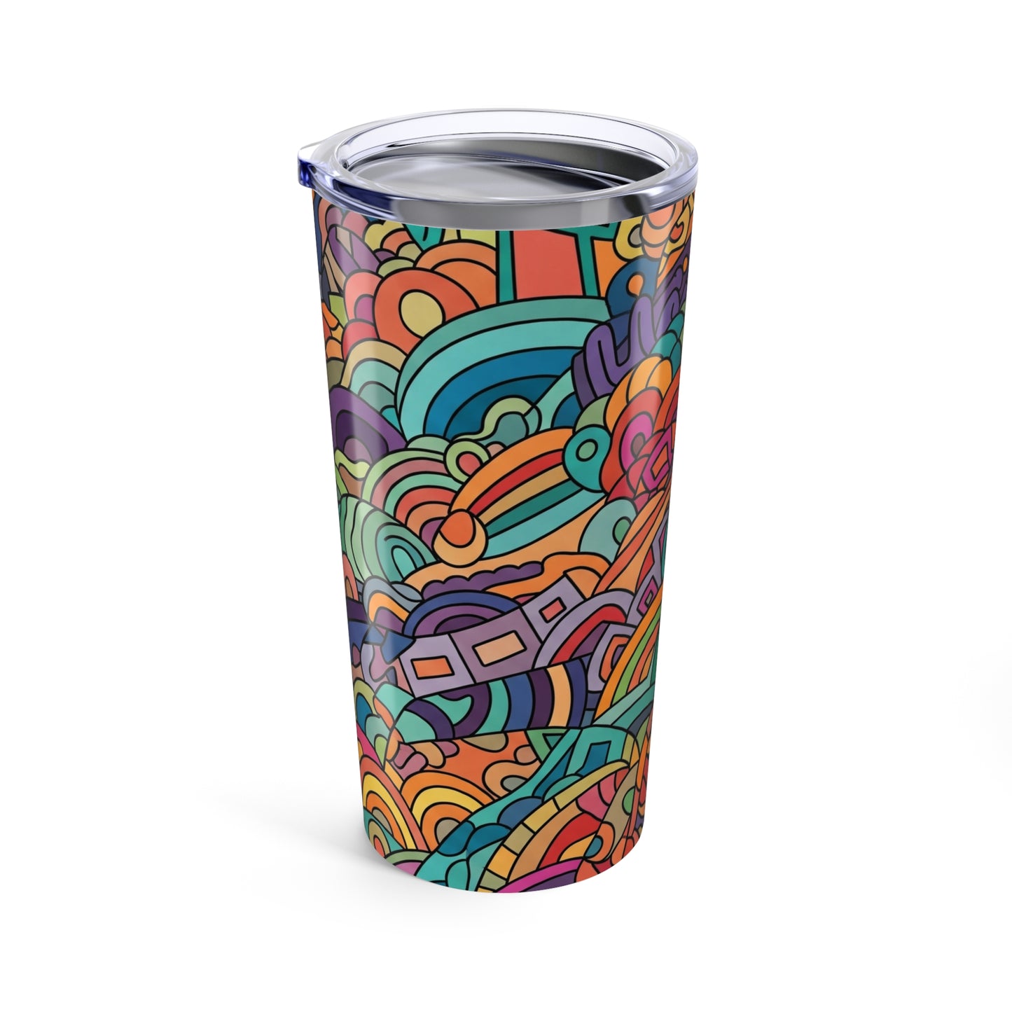 20 Oz Stainless Steel Tumbler With Double Wall Vacuum Insulation Leak Proof Design For Hot And Cold Beverages