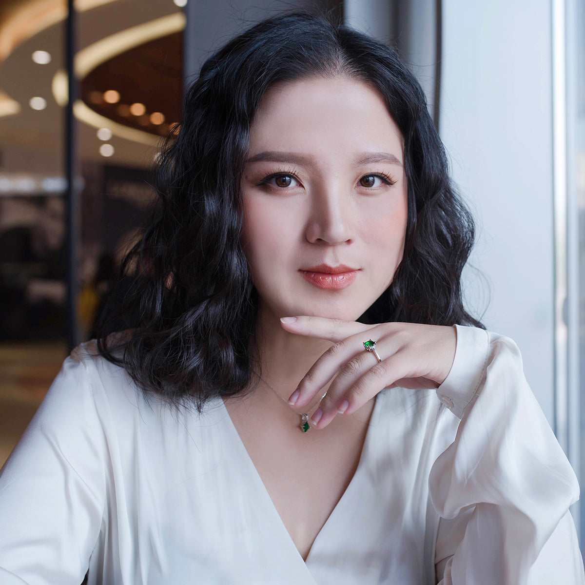 Womens Silver Ring Ethnic Design Fashion Jewelry Elegant Accessory Gift For Her Stylish Silver Band Ring For Women