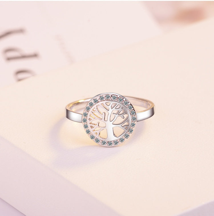 Womens Adjustable Copper Ring Gold Plated Fashion Ring With Diamond Treatment Knuckle Ring 17mm Inner Diameter