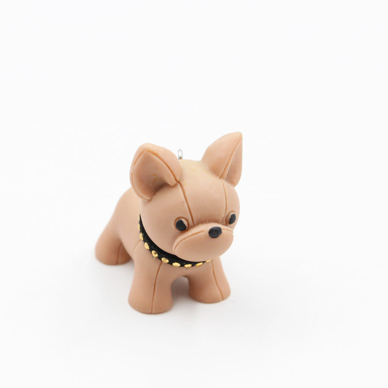 Cartoon Resin Keychain Pendant Charming Accessory Gift