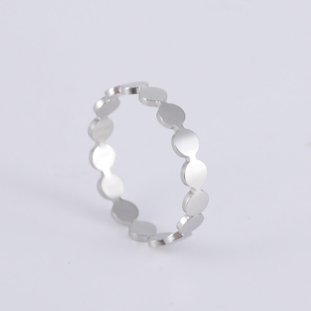 Stainless Steel Ring Set With Butterfly Daisy Heart Flower Designs Style 1 Style 2 For Women And Girls Sizes 7 8 9 10