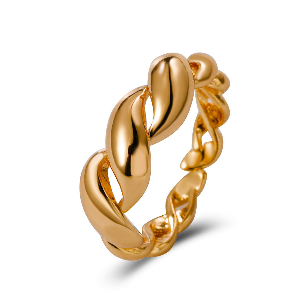 Womens Alloy Rings Retro Geometric Pearl Portrait Ring Love Rings Fashion Jewelry Unto Women Metal Rings Retro