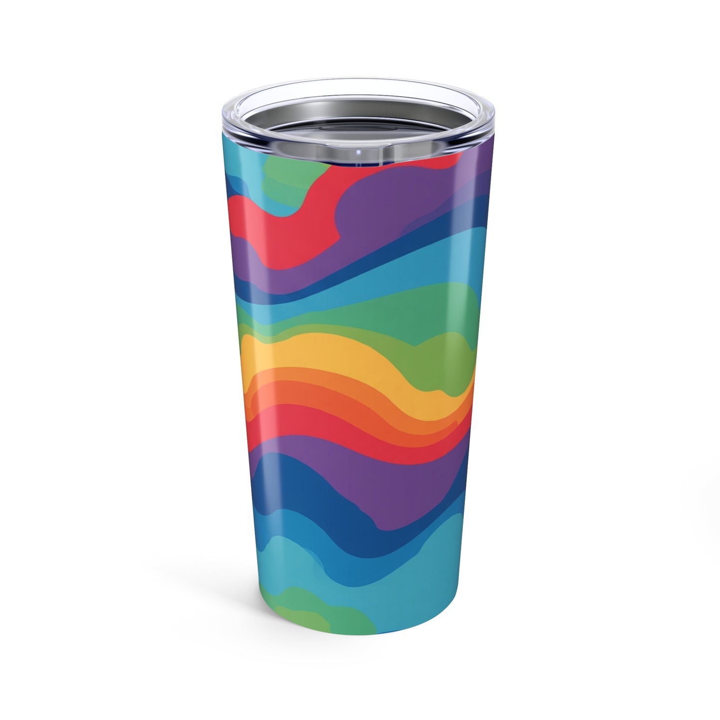 20oz Stainless Steel Travel Mug With Printed Design Double Wall Vacuum Insulation Spill Resistant And Dishwasher