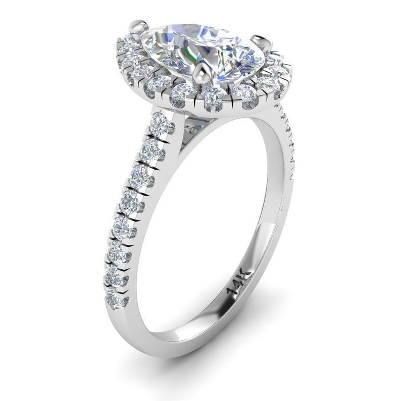 Silver Geometric Drop Ring Set With Gemstones Alloy Finish