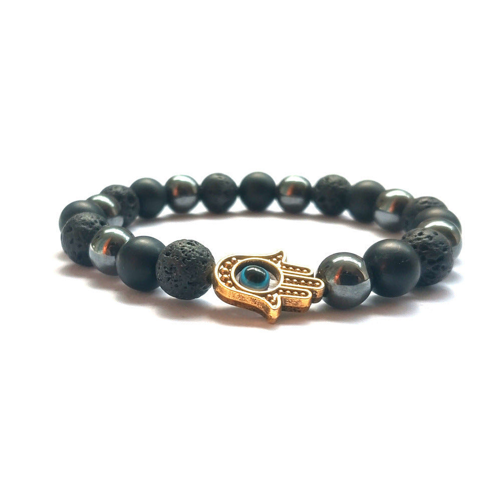 Handmade Beaded Bracelets 8mm Beads Adjustable Unisex Jewelry Gift For Him And Her Durable Comfort Wear Daily