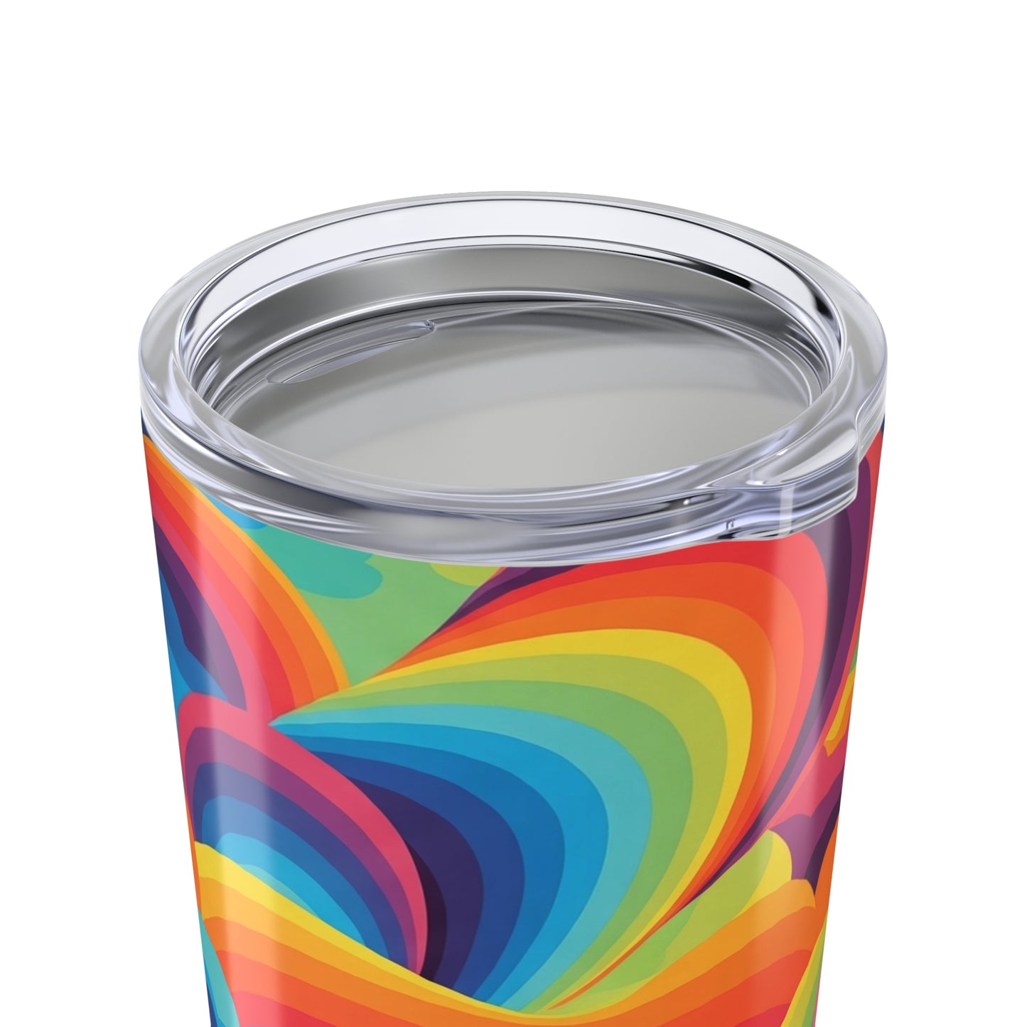 20oz Stainless Steel Tumbler With Double Wall Vacuum Insulation Spill Resistant And Printed Design For Daily Use