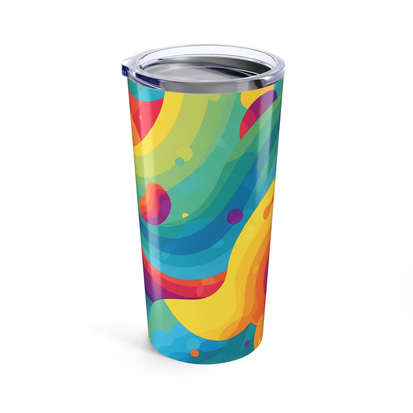 20oz Steel Tumbler With Double Wall Vacuum Insulation For Hot Or Cold Beverages Spill Resistant Travel Mug With Lid
