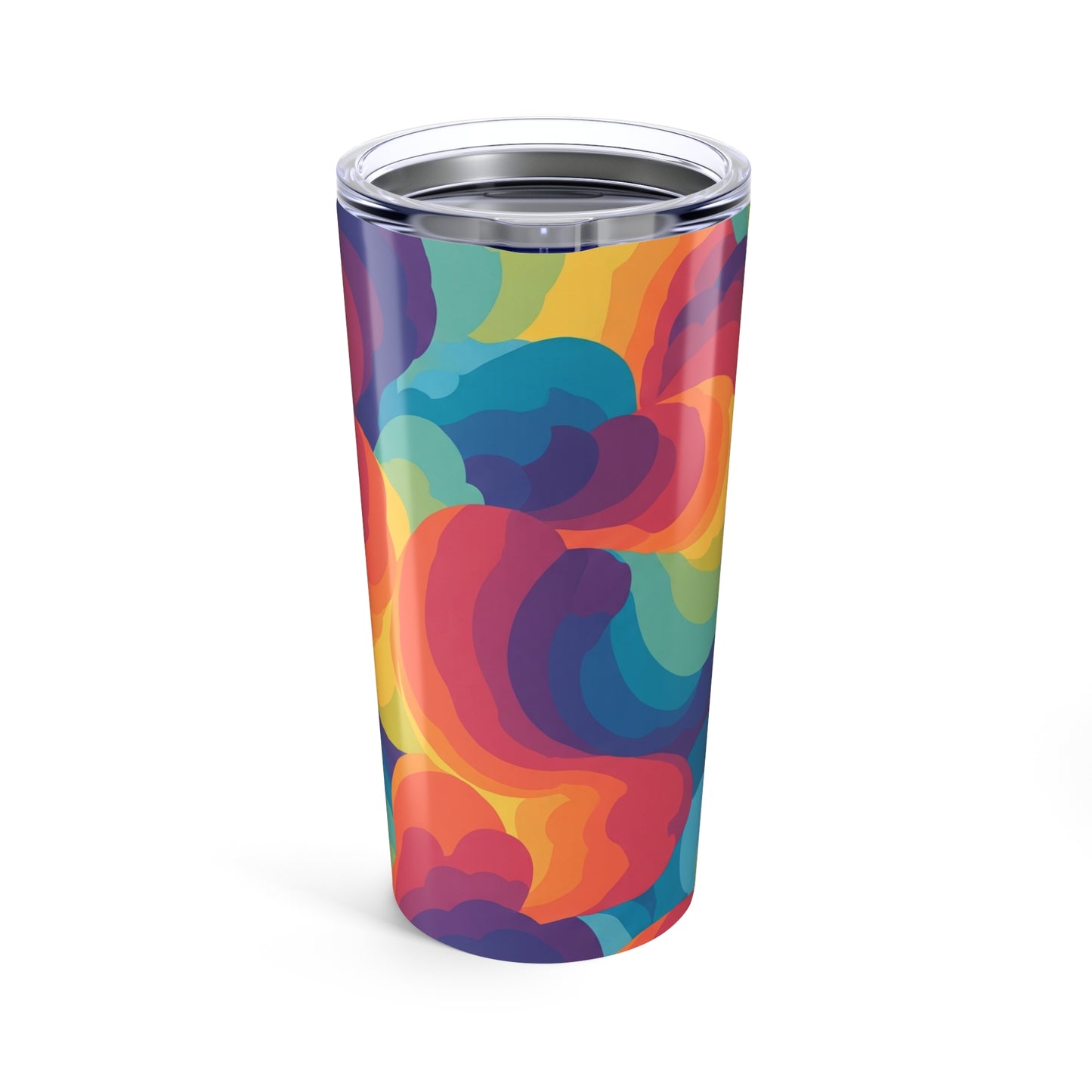 20oz Stainless Steel Tumbler With Double Wall Insulation And Spill Resistant Lid For Hot Or Cold Beverages On The