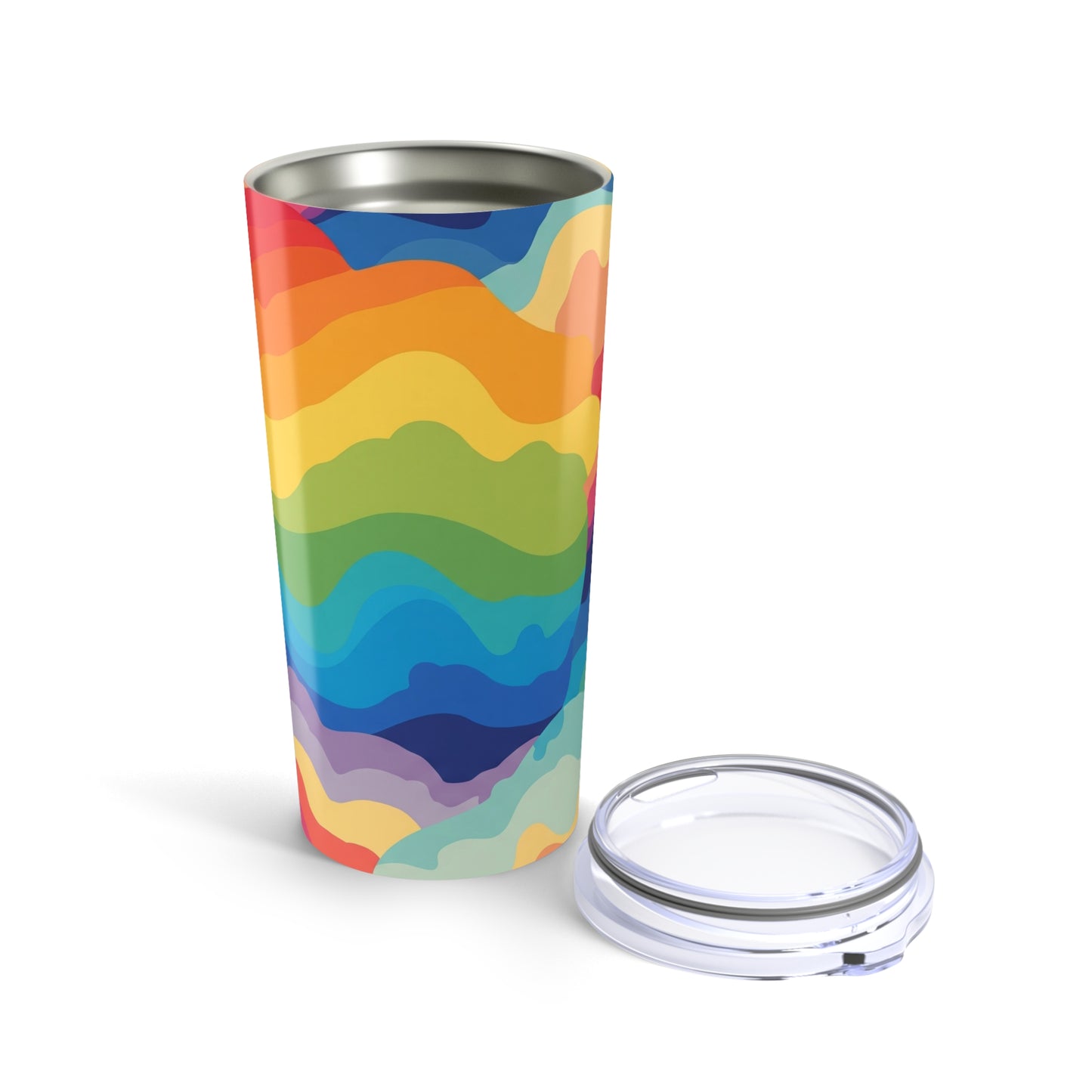 20oz Stainless Steel Tumbler Double Wall Vacuum Insulated Spill Resistant Beverage Travel Mug Dishwasher Safe