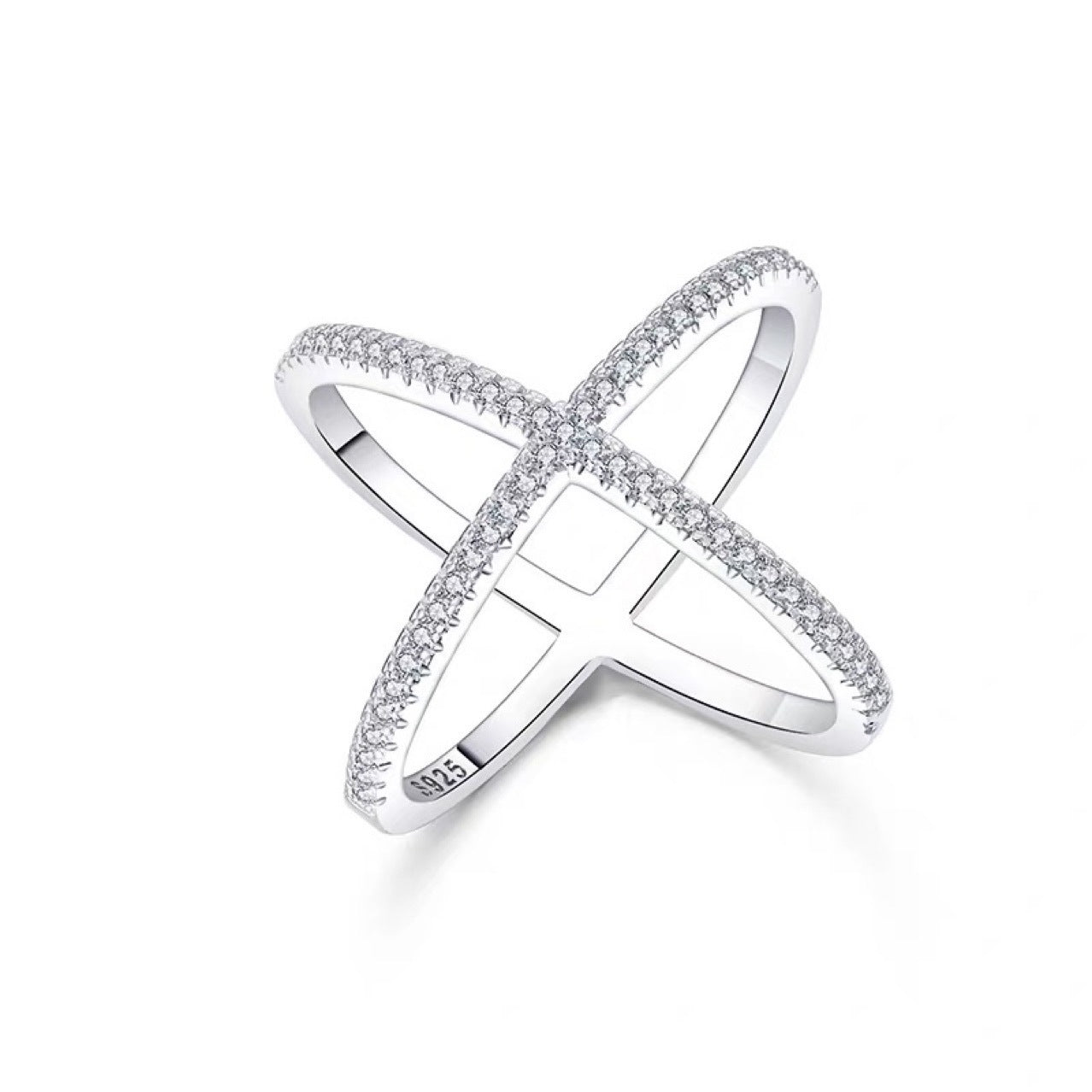 Ladies Geometric Alloy Ring Vintage Diamond Fashion Ring Exaggerated Personality Ring for Women Individually Packed