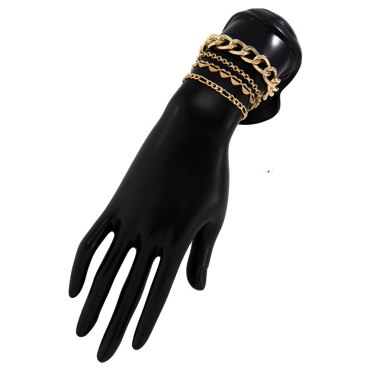 Womens Twisted Chain Bracelet Aluminum Iron Mixed Metal Twist O Chain Design Fashion Wrist Jewelry Design O O