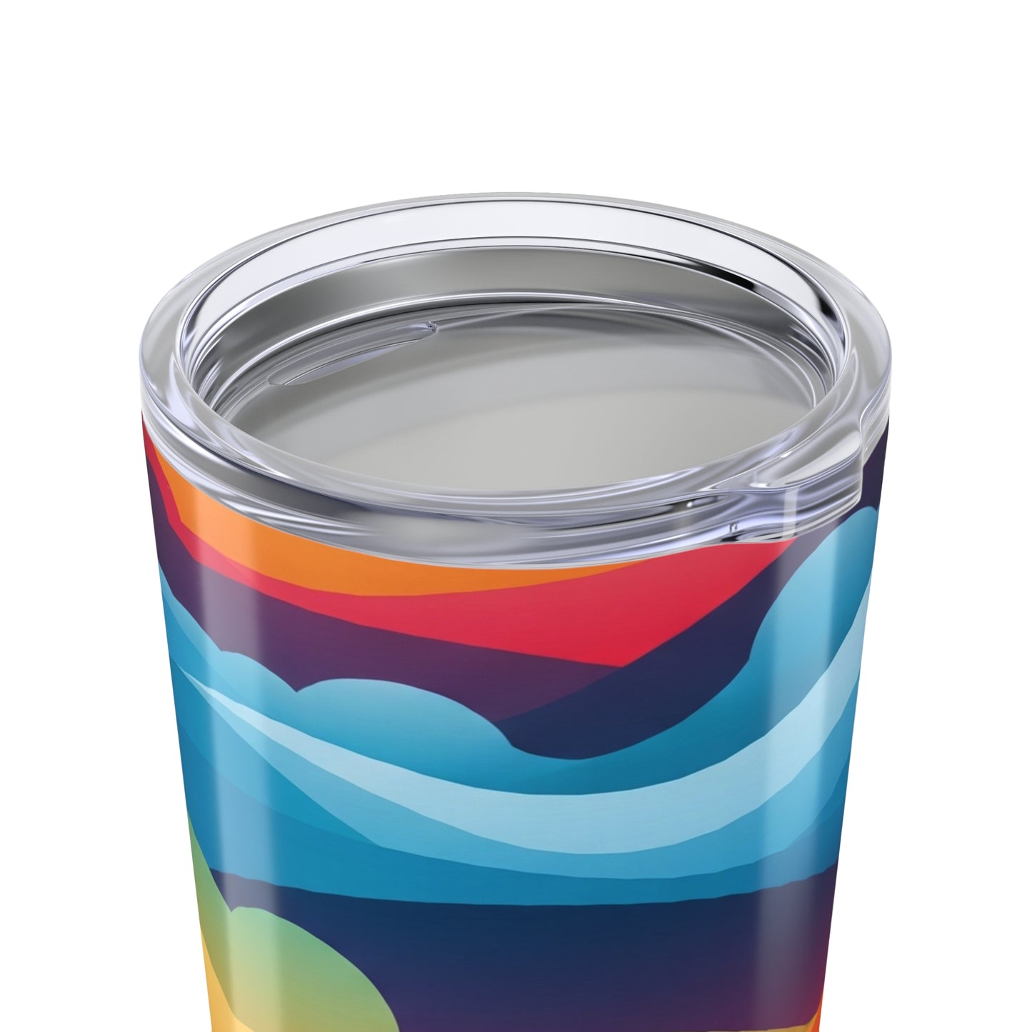 20 Oz Stainless Steel Tumbler With Double Wall Vacuum Insulation And Lid Printed Design Drinkware Keeps Hot Or Cold