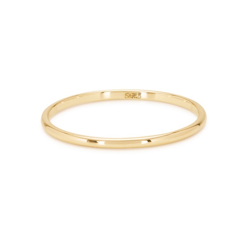 Simple Silver Ring S925 Minimalist Jewelry For Gift Giving Inspired By Japan And Korea For Everyday Wear Gifts