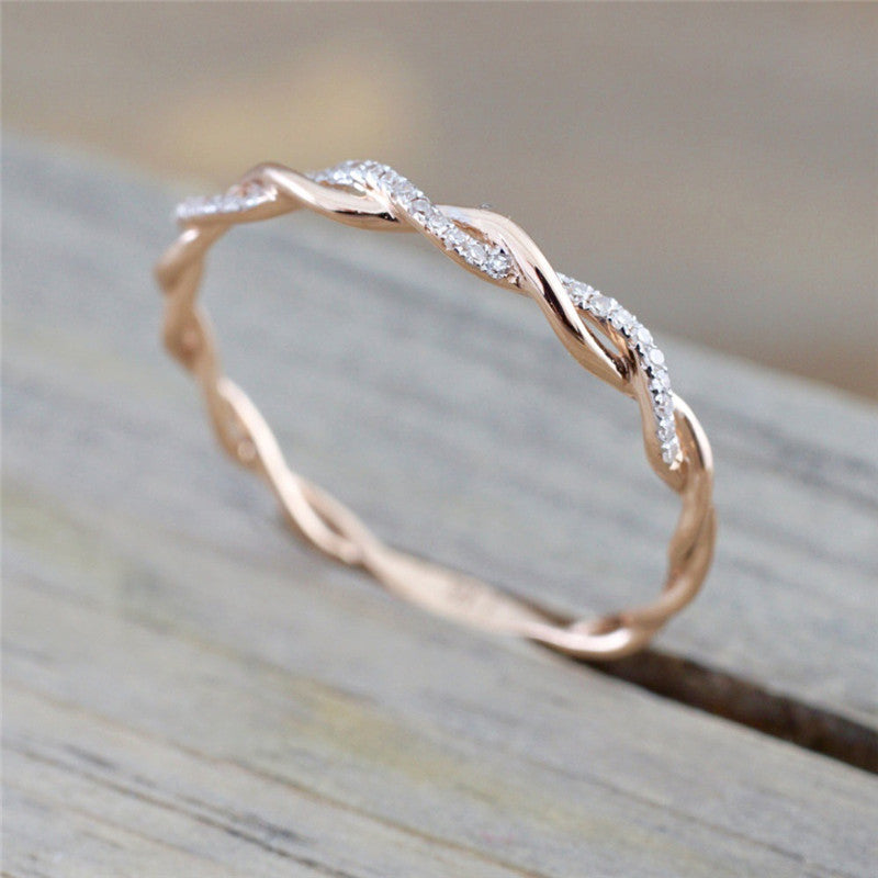 Floral Ring For Women Elegant Jewelry Gift For Her