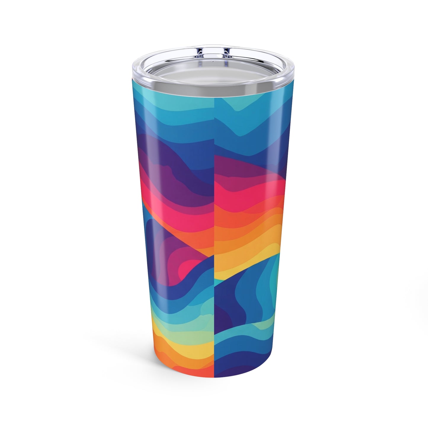 20oz Stainless Steel Printed Tumbler With Double Wall Vacuum Insulation Spill Resistant Dishwasher Safe Daily Use