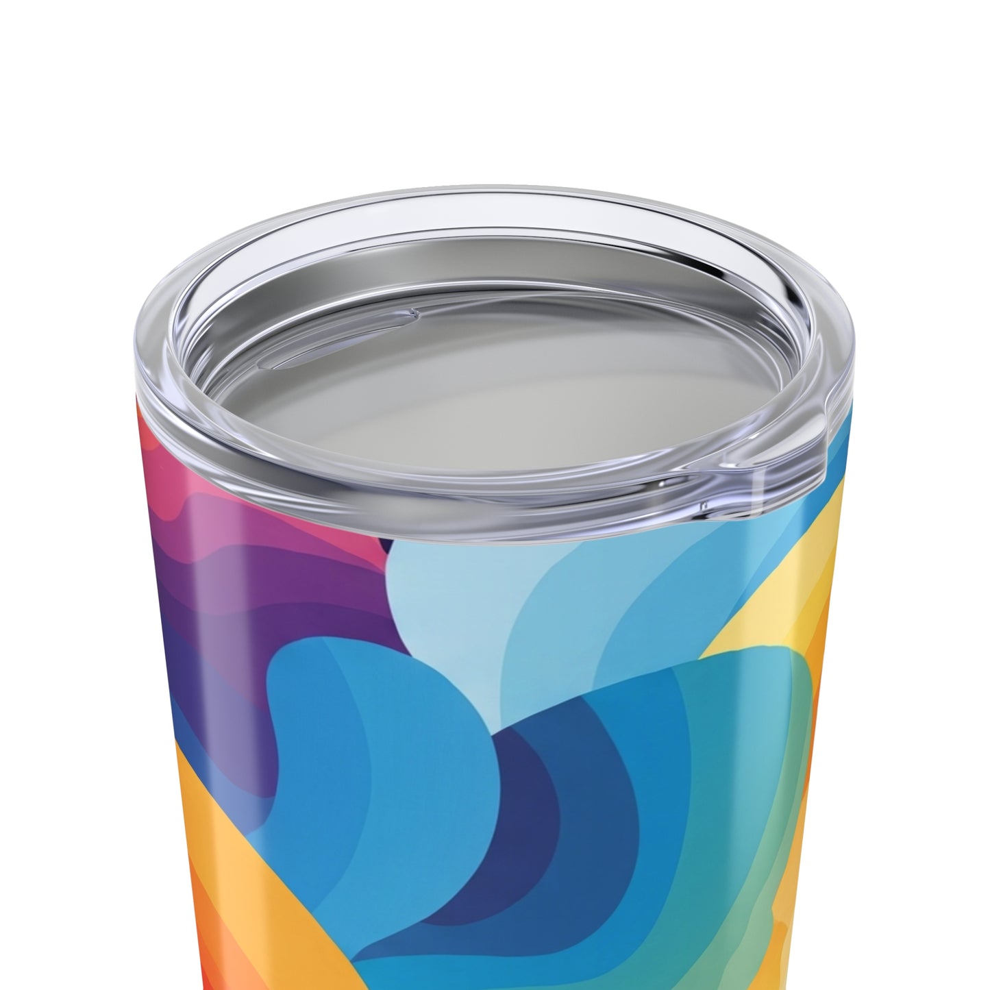 20 Oz Stainless Steel Tumbler With Double Wall Insulation Printed Travel Mug Leak Proof Lid For Hot Or Cold