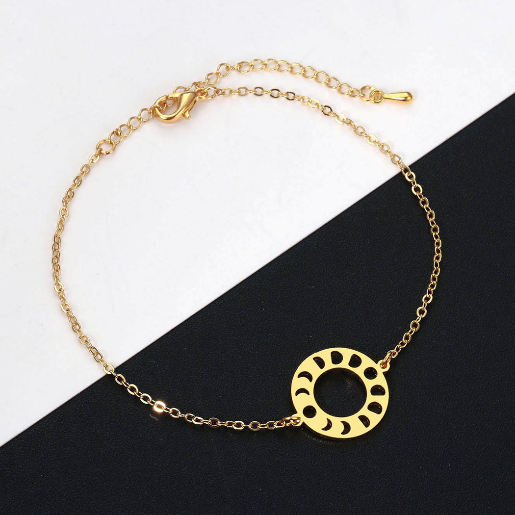 Giraffe Stainless Steel Bracelet Mother And Baby Giraffe Bangle Geometric Simple Design Gift For Mom Gold Silver