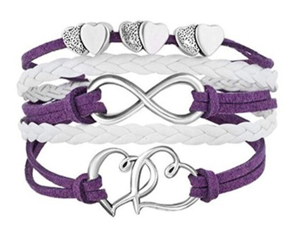 Electroplated Alloy Bracelet for Men and Women Customizable Letter Number Text Individually Packaged Gift Wrap