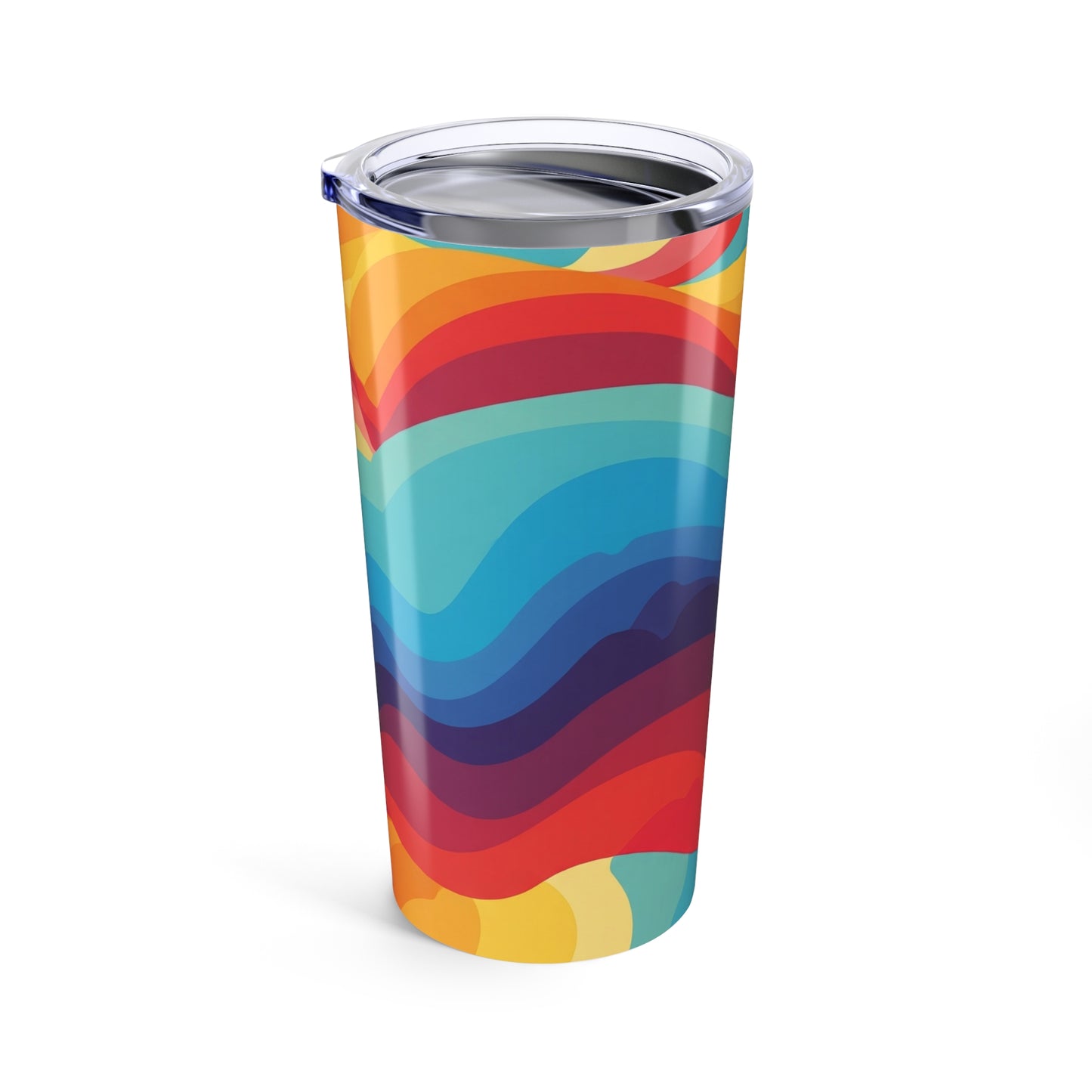 20oz Stainless Steel Tumbler With Double Wall Vacuum Insulation Leak Proof Lid Printed Hot Cold Travel Mug