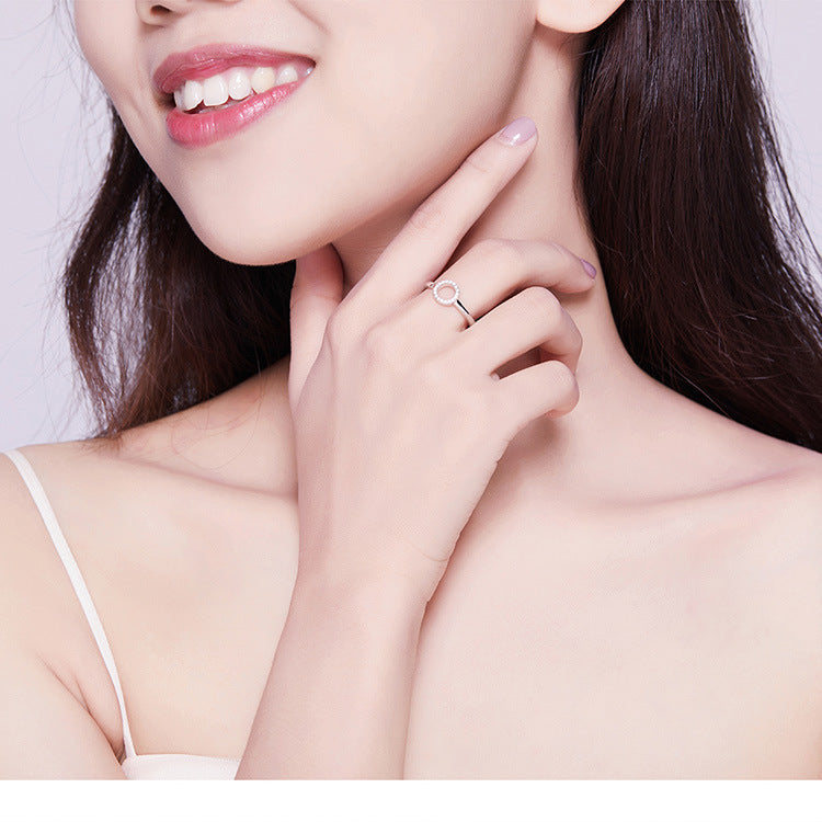 Elegant Adjustable Sterling Silver Ring With Electroplated Band Perfect Gift For Her Elegant Everyday Wear Now