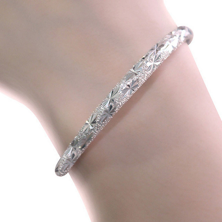 Womens Star Bracelet Adjustable Design With Exquisite Cutting Technology Silver Oxidation Resistant Horse Ring