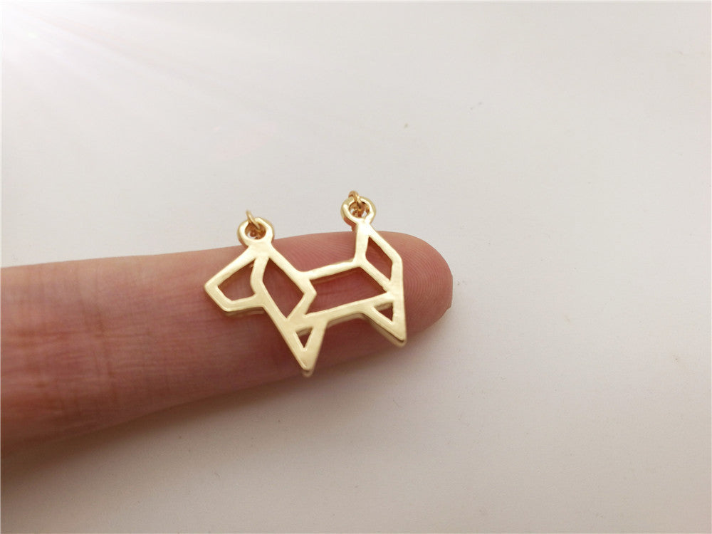 Womens Origami Animal Bracelet Electroplated Alloy Material Bangle Packaging Individually Packaged Exotical Design Theme