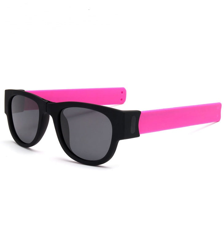 Folding Bracelet Sunglasses Polarized Resin Lenses UV400 Protection For Men Women Sports Fashion Riding Unisex