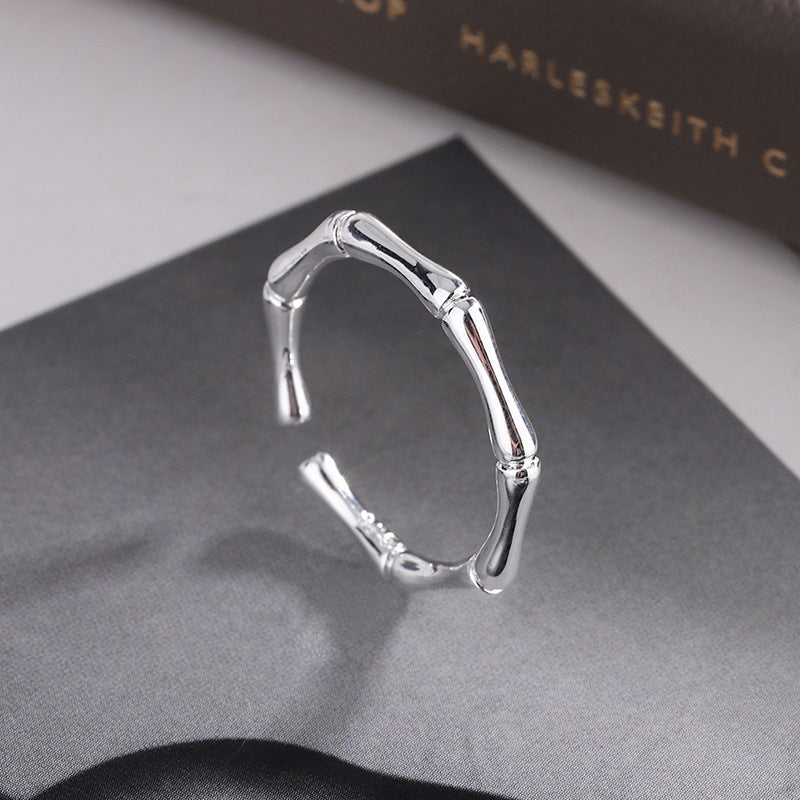 Unisex Stainless Steel Ring Adjustable Geometric Design Ring Gift Individually Packed Gift For Her Or Him Neat