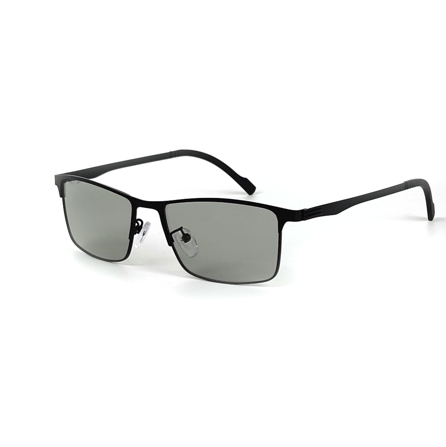 Driving Sunglasses UV400 Protection Metal Frame TAC Lenses Box Design Chain Accent Yellow Lens Night Vision UV