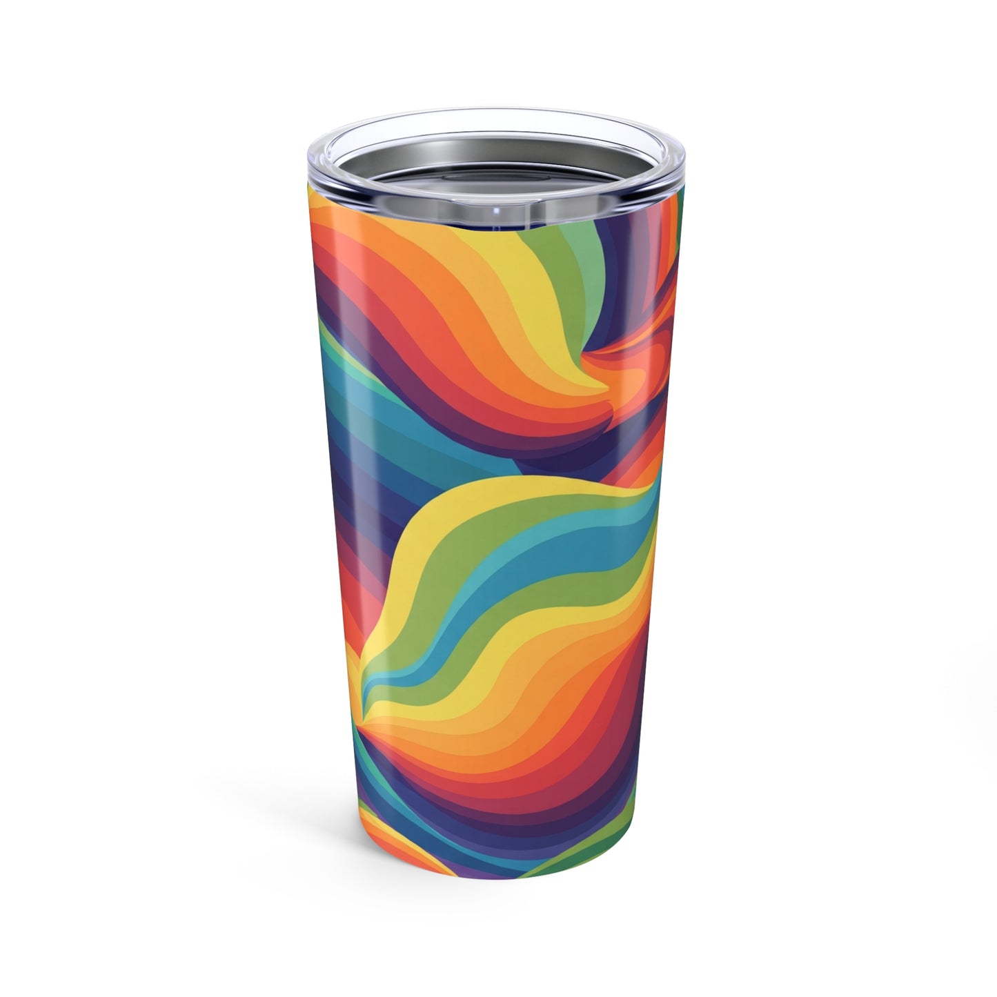 20 Oz Stainless Steel Tumbler With Double Wall Vacuum Insulation Spill Resistant Design For Hot And Cold Beverages