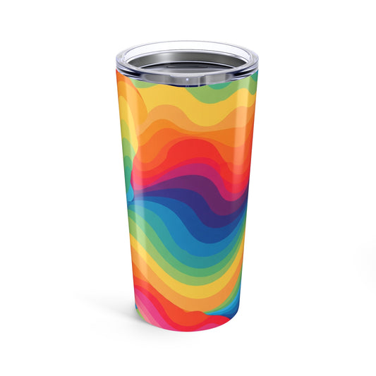 20oz Stainless Steel Insulated Travel Mug With Artwork Double Wall Vacuum Sealed Spill Resistant Hot Or Cold