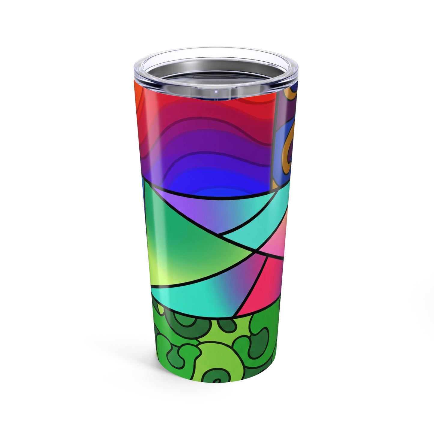 20oz Stainless Steel Travel Mug With Double Wall Vacuum Insulation Spill Resistant Thermal Coffee Cup Printed