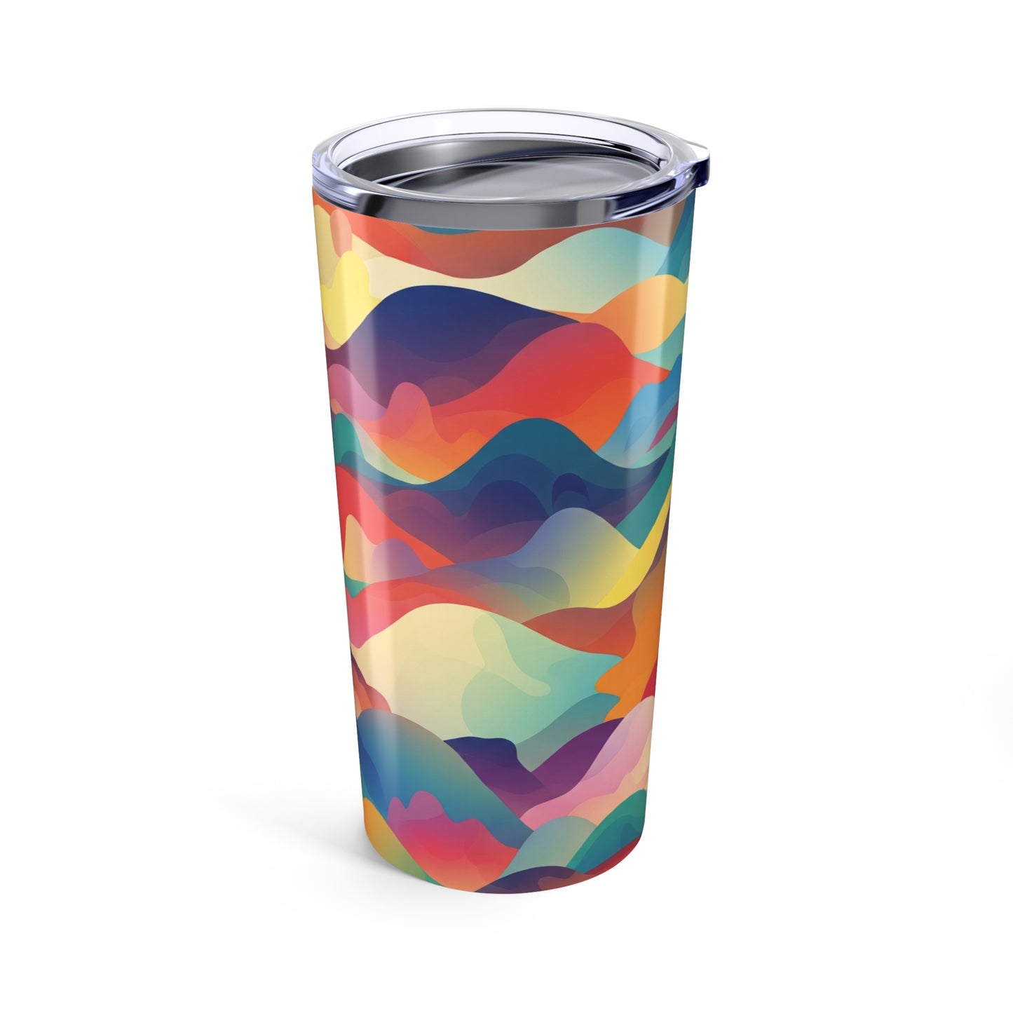 20oz Double Wall Stainless Steel Tumbler With Vacuum Insulation And Spill Resistant Lid For Hot And Cold Beverages