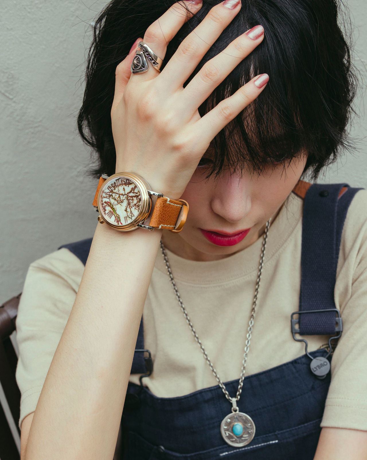 Mens Adjustable Copper Ring Geometric Eight Star Design With Electroplated Finish For Everyday Wear For Daily Style