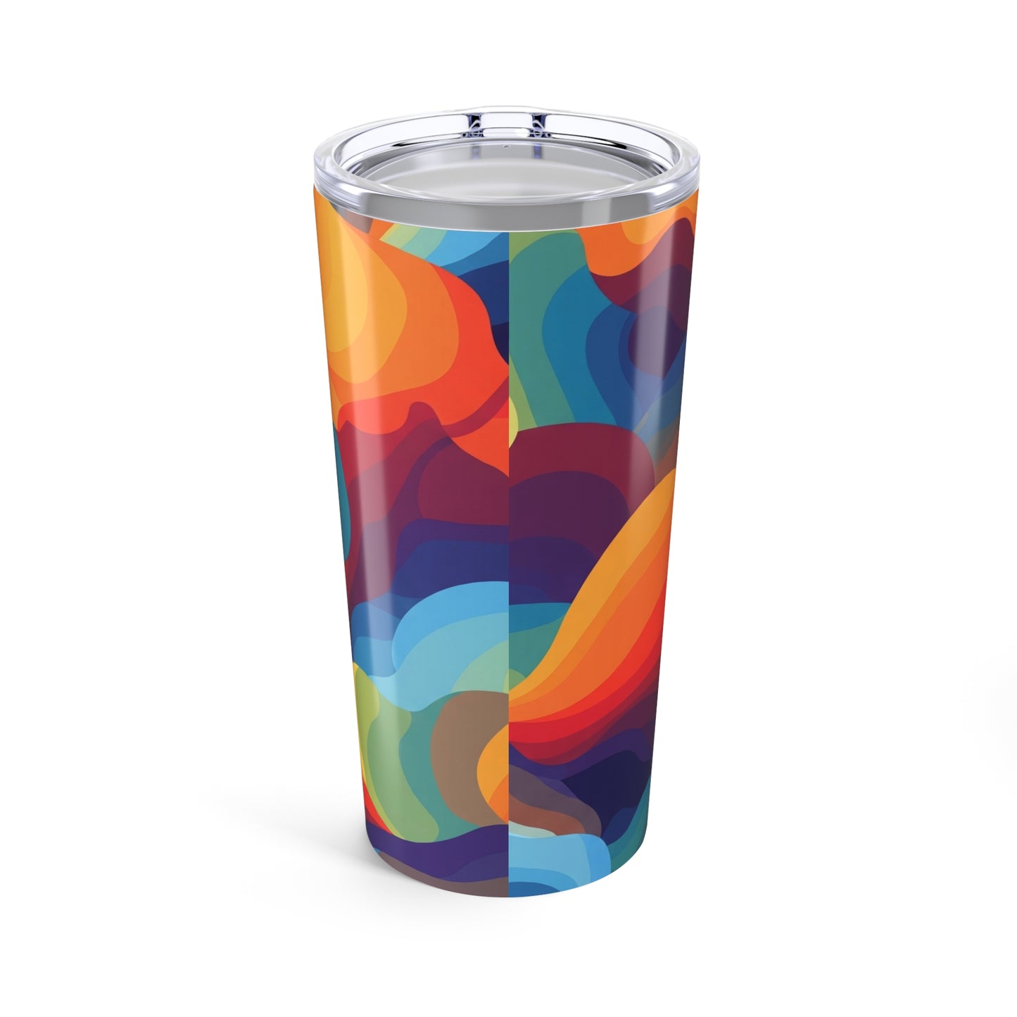 20 Oz Rustproof Metal Travel Mug With Double Wall Vacuum Insulation Spill Resistant Finish For Hot And Cold Drinks