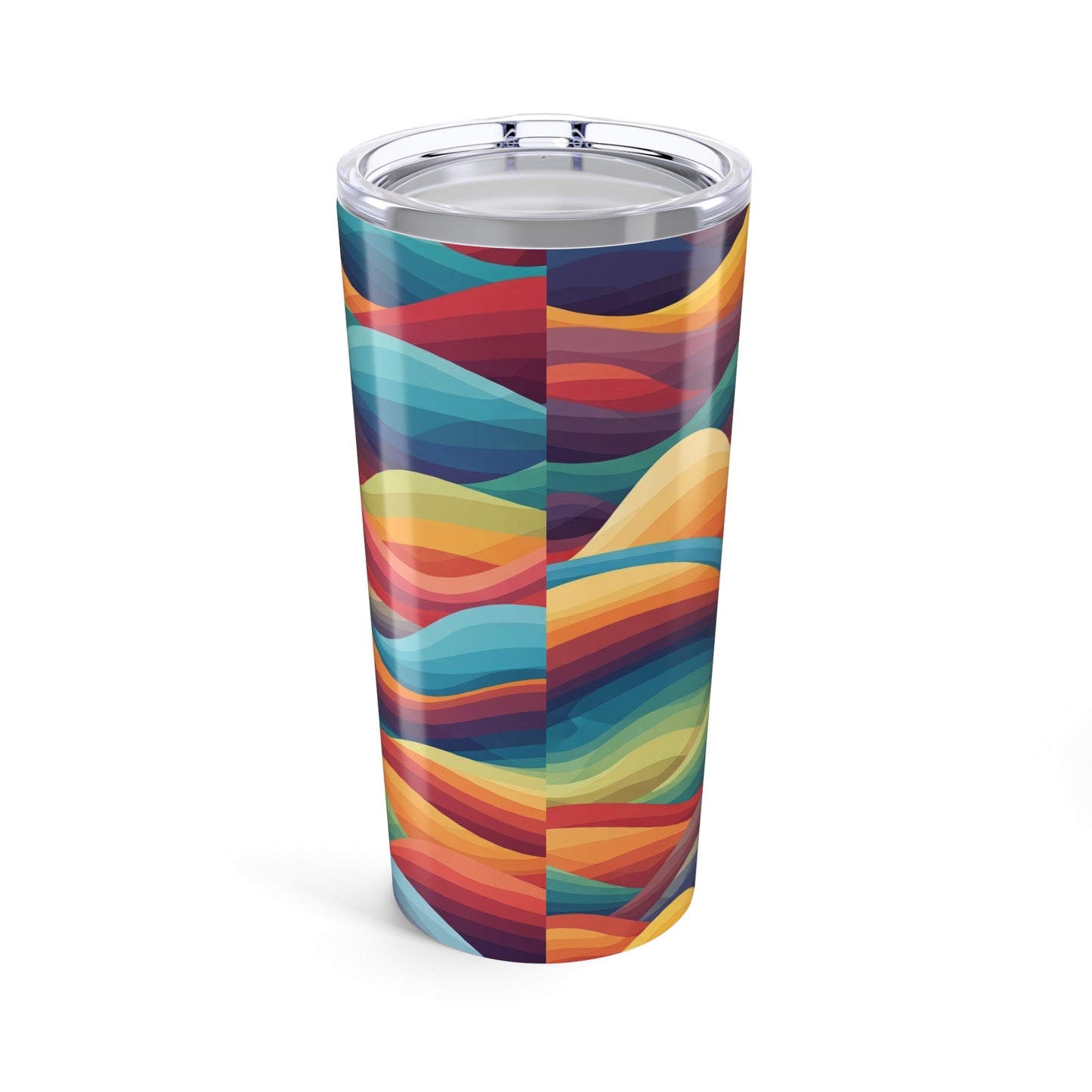 20oz Stainless Steel Tumbler With Double Wall Vacuum Insulation Leak Proof BPA Free Printed For Hot Or Cold Drinks