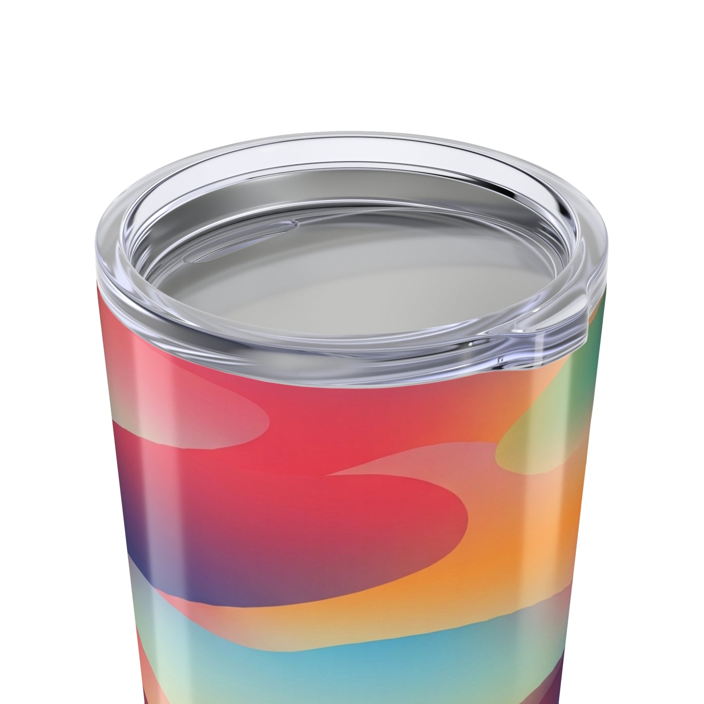 Insulated 20 Oz Steel Travel Mug With Double Wall Vacuum And Printed Spill Resistant Lid For Hot Or Cold Beverages