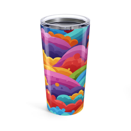 20oz Stainless Steel Tumbler With Double Wall Vacuum Insulation Spill Resistant Lid For Hot And Cold Beverages