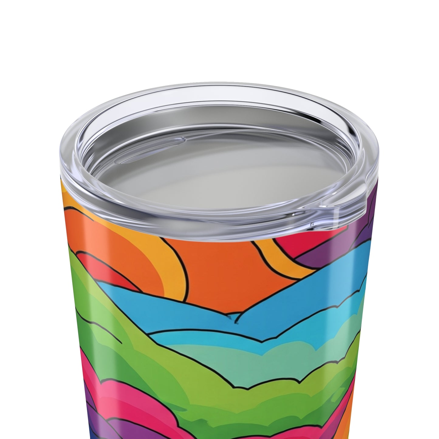20oz Stainless Steel Tumbler With Printed Graphic Design Double Wall Vacuum Insulated Spill Resistant Hot Or Cold