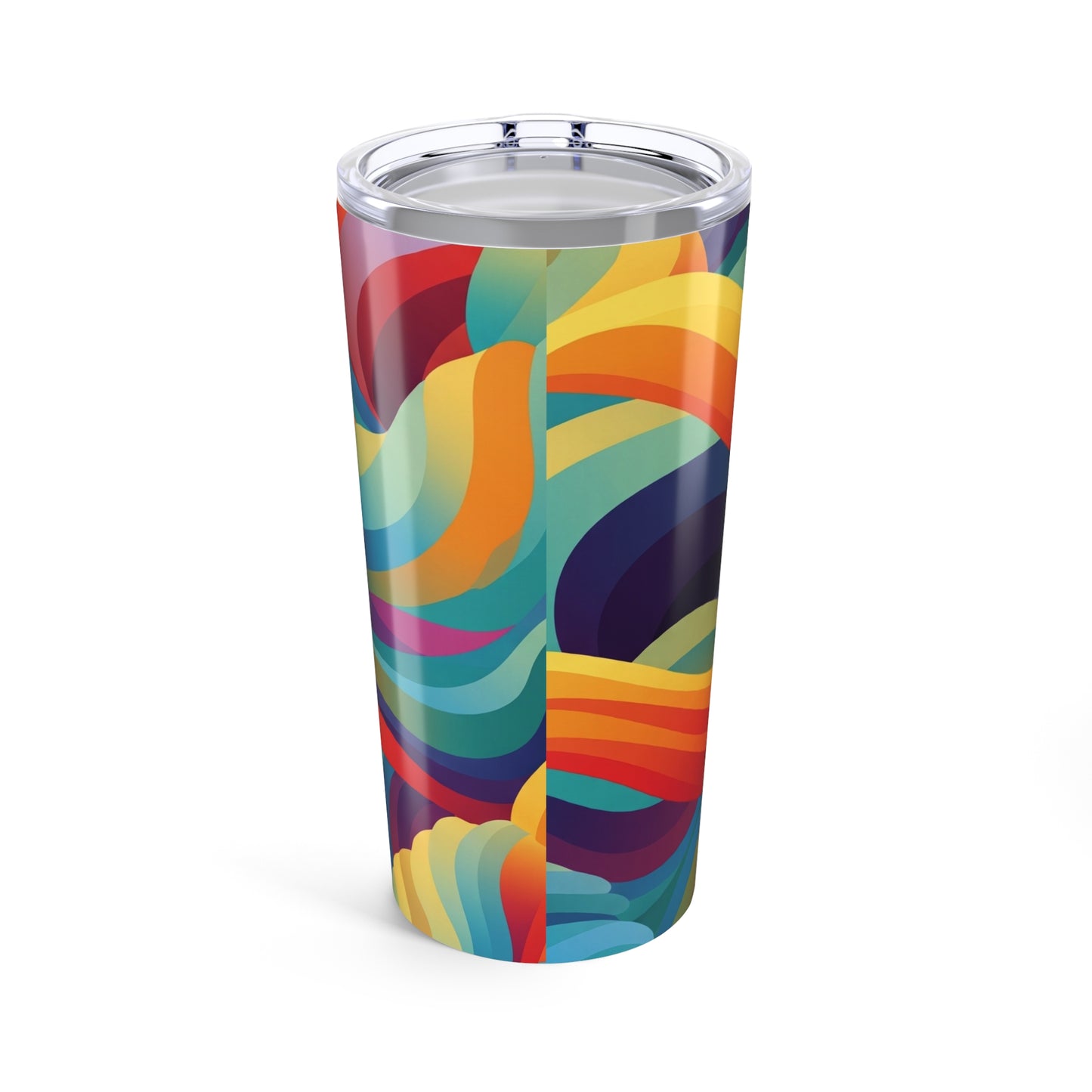 20oz Stainless Steel Tumbler Printed Design With Double Wall Vacuum Insulation For Hot And Cold Beverages Travel