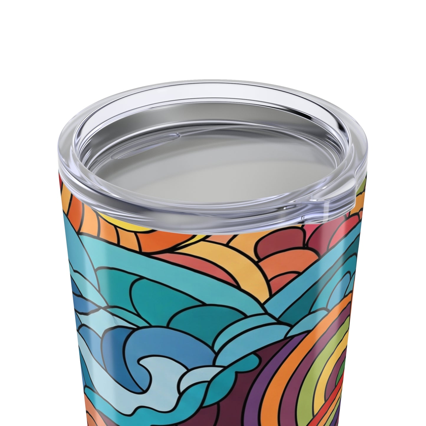 20oz Stainless Steel Tumbler With Double Wall Vacuum Insulation Spill Resistant Durable For Hot Or Cold Drinks