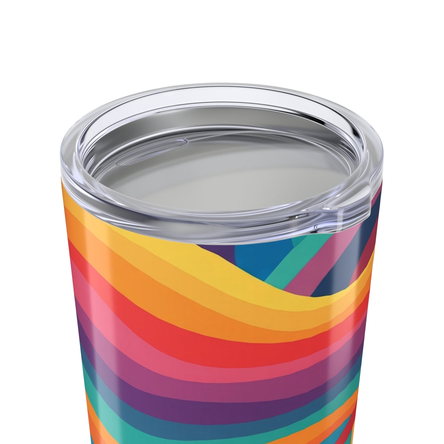 20 Oz Stainless Steel Printed Tumbler With Double Wall Vacuum Insulation Travel Mug Durable Spill Proof Coffee Cup