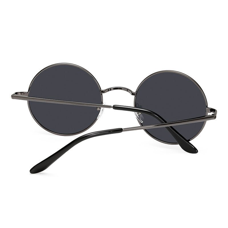 Polarized Vintage Metal Frame Sunglasses UV400 Resin Lens 99 Percent Light Transmittance Durable All Day Comfort