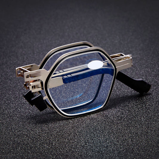 Reading Glasses For Men And Women With Anti Blue Light Resin Lens And Durable Stainless Steel Frame Plus A Protective